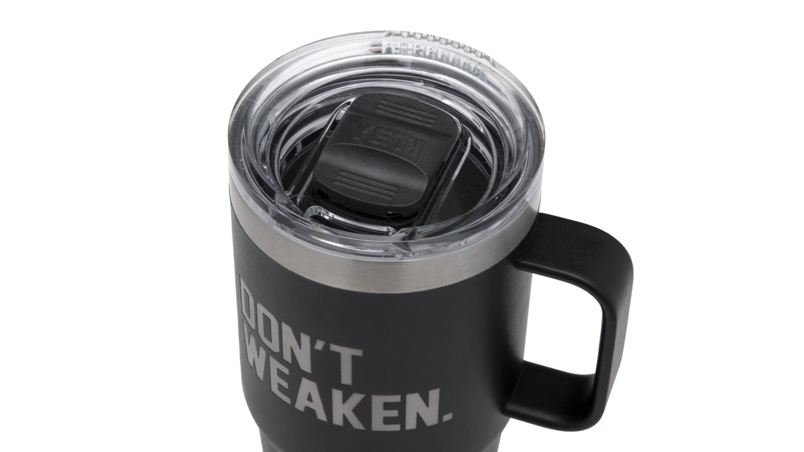 YETI Rambler - 20oz Travel Mug - Black | Rogue Fitness